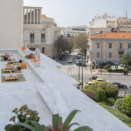 Coco-Mat Athens Jumelle Hotel ภายนอก รูปภาพ View from the balcony of the hotel